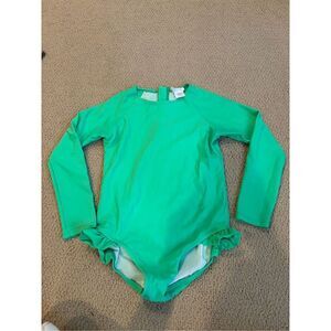 Pearl Street Swim Flutter One Piece Rashguard 9/10